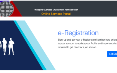 POEA releases new OEC or Exemption Portal for 2021